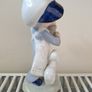 1960s girl with flowers and dog figurine Image 2