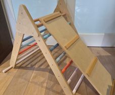 Wooden Pikler Triangle Climbing Frame