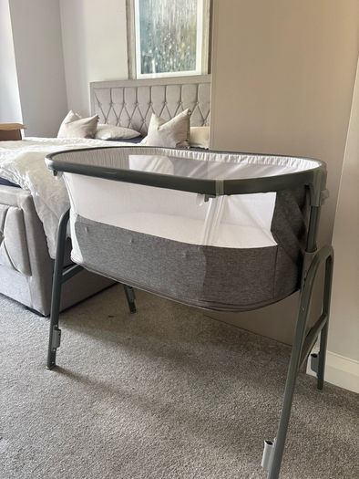 Ickle Bubba Next 2 Me Bedside Cot