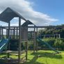 Playhouse slide/swing set Image 2