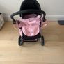 Pink & black dolls pram - Silvercross Image 5