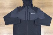 Black and Grey Monterrain Windbreaker Jacket