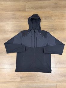 Black and Grey Monterrain Windbreaker Jacket