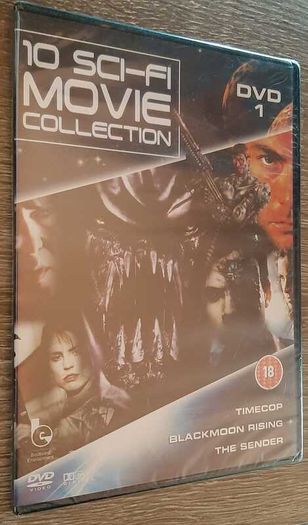 Sci-Fi Movie Collection Timecop / Black Moon Rising / The Sender (Sealed)