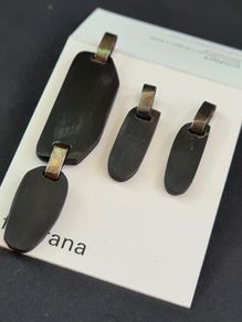 Set: Silver, Joidart, earrings, pendant