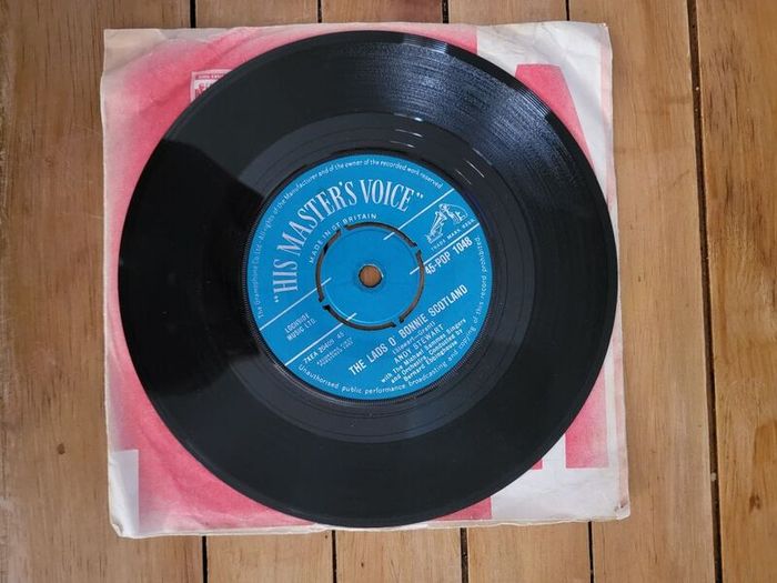 Andy Stewart The Lads O Bonnie Scotland 7 inch Single His Masters Voice