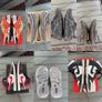 7 pairs of shoes all different prices Image 3