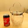 Vintage Silver Plate Lidded Jar Image 3