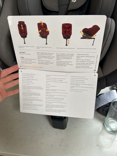 joie spin car seat