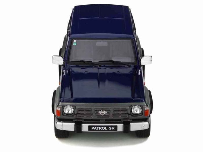 Nissan Patrol Gr Blue Th1 & Silver Kj1 1992 - Very Rare - Ottomobile - 1/18 - New In Box