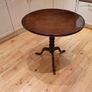 Georgian Mahogany Top Tripod Table Image 4