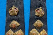 British Brigadier shoulder titles king's crown (pre 1952)