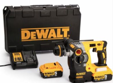 DeWalt DCH273P2 18V XR SDS+ Hammer Drill Kit with 2 x 5.0Ah Li-Ion Batteries