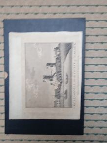 engraving of castle Connell Limerick