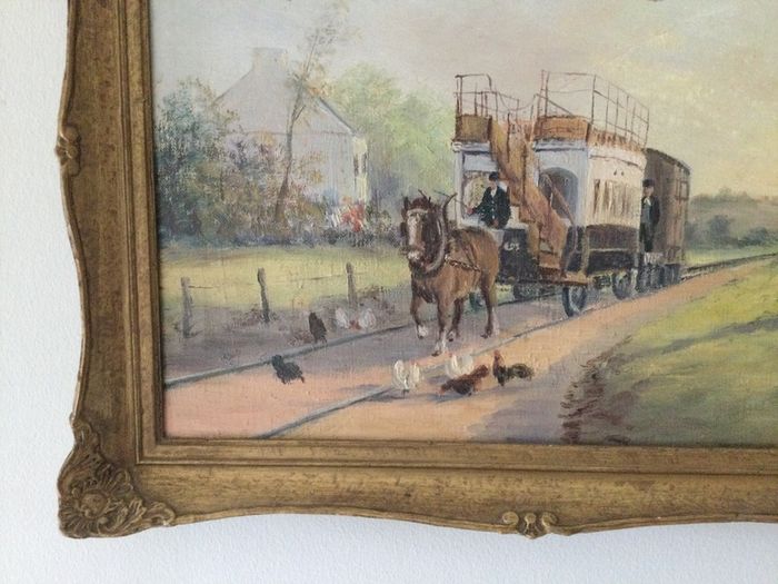 Vintage Oil on Canvas