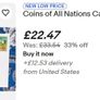 Cayman Islands Rare 1980 Schooner Coin Stamp cover BUNC Image 4