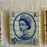 Vintage United Kingdom postage revenue stamps, from 1952 onwards  x6 Image 3