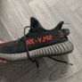 Yeezy 350 red and black uk size 6 Image 5