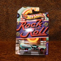 Collectable Hotwheels 57 Plymouth Fury Rock N Roll 11/32