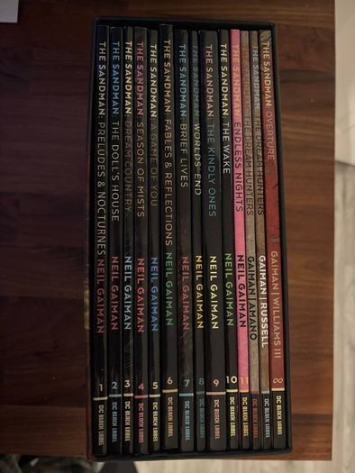 Sandman Box Set + Death + Black Orchid Comic