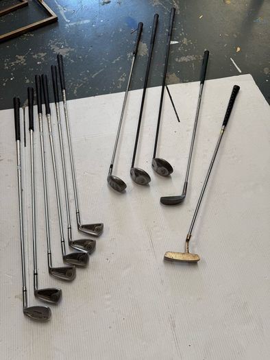 set golf clubs