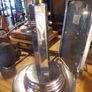 Art Deco Chrome Bedside Lamp Image 3