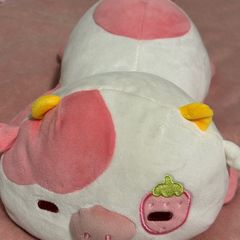 Strawberry Cow Plushie