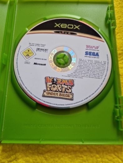 Worms forts Under siege xbox Original games Original