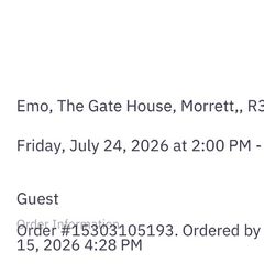2 x forest fest weekend tickets