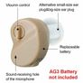 MINI Portable Hearing Aid Mini Ear Sound Amplifier Adjustable Tone Enhancer Image 2