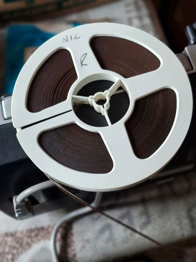 1950s Vintage Vintage Fujicascope M33 8mm/Super 8 Cine Film Projector with Tapes, made by Fujifilm Postage Available or Collection