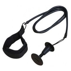 Vision Basic Straight Bodyboard Leash Black
