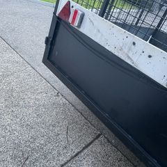 trailer 6x4 full mash sides led lights working perfectly