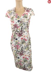 M&S floral dress bodycon size 12 and 14