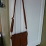 Hand Bag Crossbody Brown Faux Leather Multi Pocket Handbag- Purchased In Carraig Donn Image 10