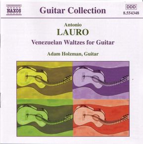 Antonio Lauro. Venezuelan Waltzes for Guitar. CD. Free Postage!