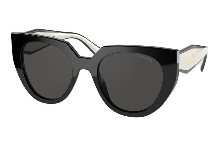 Prada black and white sunglasses