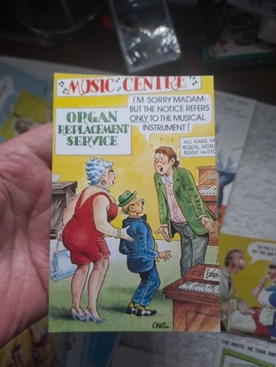 5 Bamforth Doctor,Dentist,Nurse saucy postcards (4)