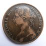 1892 Victoria One Penny Coin Image 2