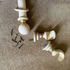 Curtain pole