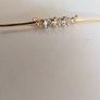 Broach Pin with sparkling clear stones Image 2