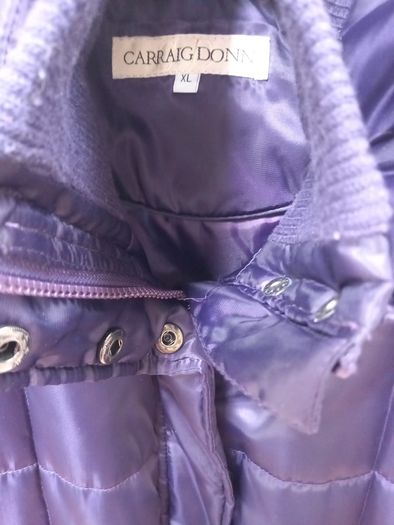 Carraigdonn Gilet XL Quilted Soft Purple