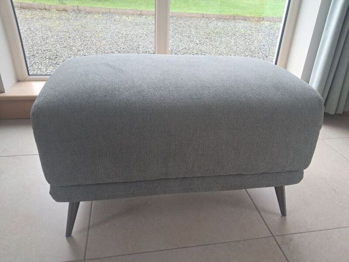 Footstool - colour sage