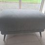 Footstool - colour sage Image 2
