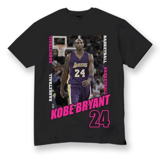 Kobe Bryant t-shirts black mamba t-shirts