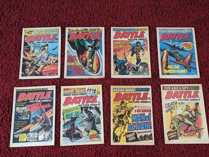 8 X Vintage Battle Comics For Sale in Silversprings, Cork from robk69