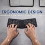 PERIBOARD-805 E - QWERTZ - Ultra Portable & Foldable, Bluetooth 5.1, Rechargeable Image 2