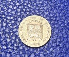 12 1/2 Centimos Venezuela 1945  Coin