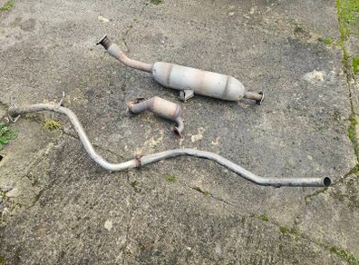 toyota auris exhaust