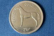 Eire, 1964. Half Crown. Free Post